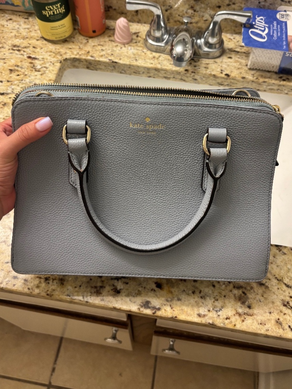 Kate Spade Mulberry Street Handbag With Crossbody Strap